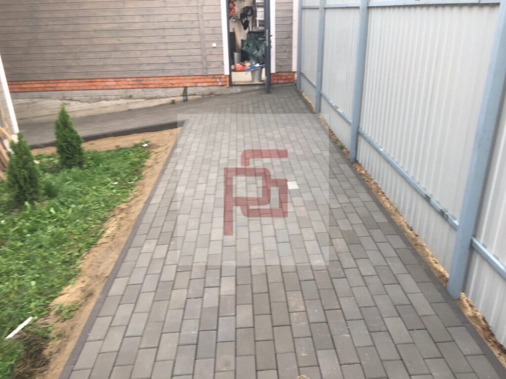 ukladka bruschatki na dache posle